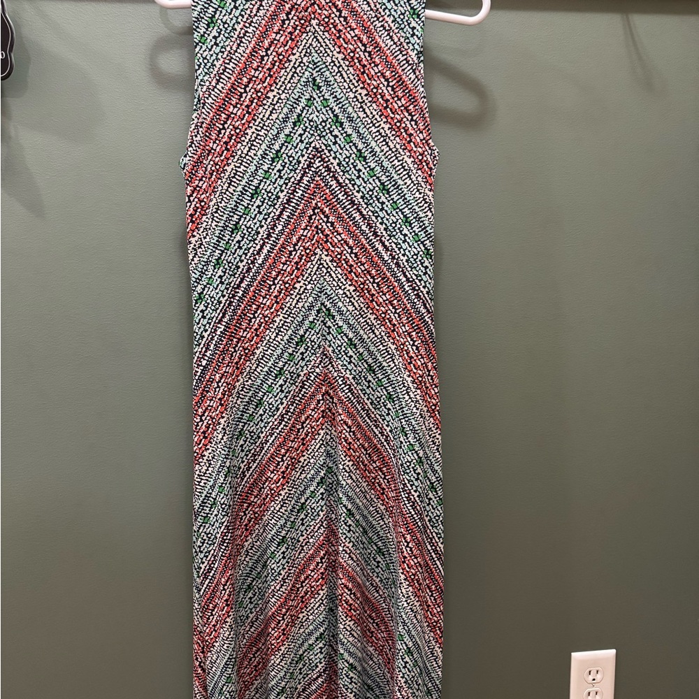American Living Pink Sleeveless Halter Maxi Sundress - Picture 2 of 3